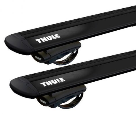 Багажник Thule WingBar Evo Black на аэродинамических дугах для Skoda Yeti