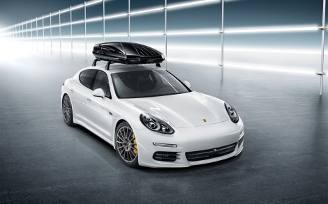 Бокс на крышу Thule Excellence Porsche Design 6119-P черный (218x94x40 см)