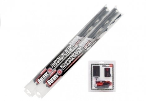 Комплект щеток с подогревом BURNER Радиобрелок для Peugeot Expert (09/1995-12/2006)