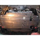Стальная защита картера и КПП Sheriff для Hyundai Accent (2006-2010)