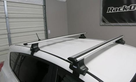 Багажник Thule WingBar на аэродинамических дугах для Toyota RAV 4 (2012-2019)