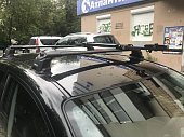 Багажник Turtle AIR-3 Premium Black на аэродинамических дугах для Mazda 3 5-дв хетчбэк (2003-2013)