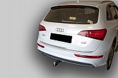 Съемный фаркоп Leader Plus A106-E под квадрат 50х50 для Audi Q5 (2008-2016)