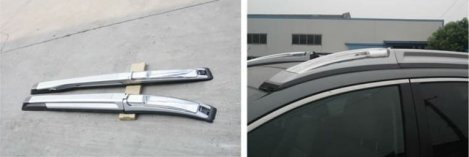 Рейлинги с подсветкой на крышу OEM Tuning для Honda CR-V (2012-2015)