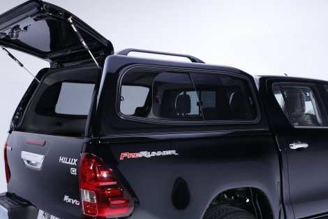 Стальной кунг Sammitr S PLUS V2 для Toyota Hilux со сдвижными боковыми окнами