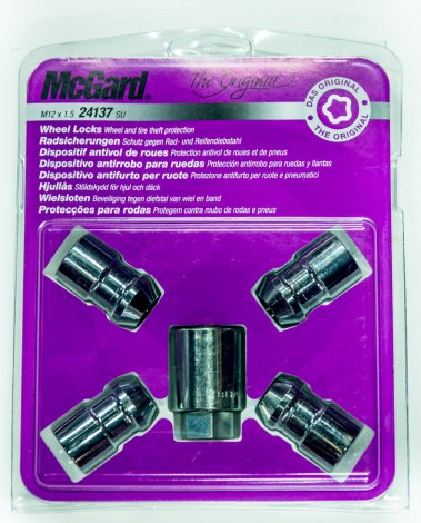 Секретки McGard 24137 SU для Cadillac ATS (Штатные диски)