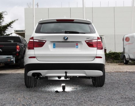Съемный фаркоп Westfalia с электрикой для BMW X3 (2014-2017)