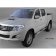 Пороги алюминиевые (Emerald Black) для Toyota HiLux