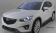 Пороги алюминиевые (Corund Black) для Mazda CX5