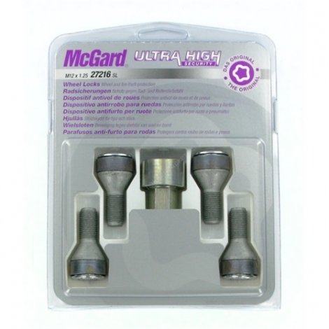 Секретки McGard 27216 SL для Fiat Bravo (Штатные диски)