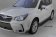 Пороги алюминиевые (Sapphire Black) для Subaru Forester