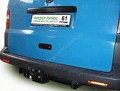 Фиксированный фаркоп Leader Plus V111-F для Volkswagen Transporter T5 (фургон закрытый)