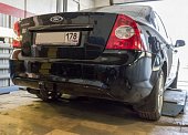 Фиксированный фаркоп Oris 3948-A для Ford Focus седан (2004-2011)