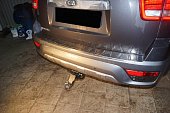 Съемный фаркоп под квадрат для 50х50 Bizon FA 0190-E для Kia Mohave (2016-2020)