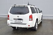Съемный фаркоп PTGroup под квадрат 50х50 для Nissan Pathfinder (2004-2014)