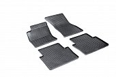 Коврики в салон Seintex Сетка для Audi A8 (2008-2010) черный