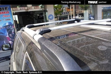 Багажник Thule WingBar Edge на интегрированных дугах для Kia Mohave