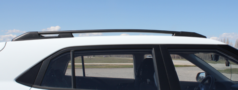 Рейлинги на крышу АПС для Hyundai Creta черный (2016-2021) черные