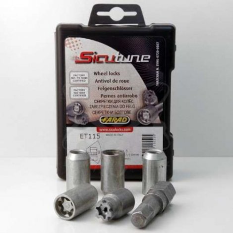 Секретки для неоригинальных дисков Farad Sicutune ET115 для Kia Optima (2010-н.в.)