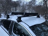 Багажник Thule WingBar Evo Black на аэродинамических дугах для Kia K5
