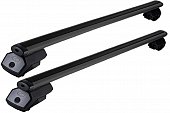 Багажник ED Арго на черных аэродинамических дугах для Haval H9 (2015-н.в.)