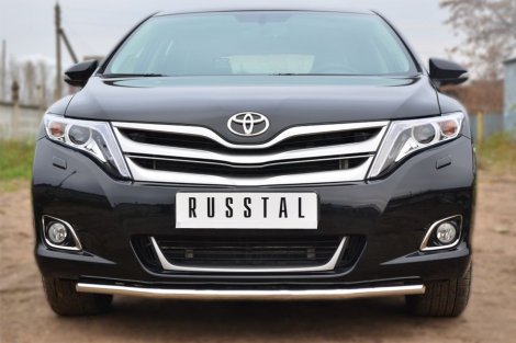 Передняя защита Russtal для Toyota Venza (2013-2016)