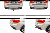 Съемный фаркоп Brink для BMW X6 (2014-2019)