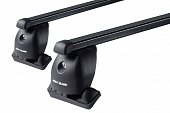 Багажник MontBlanc на прямоугольных дугах для Volkswagen Touareg (2002-2010)