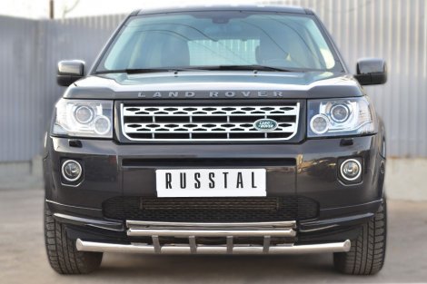 Передняя защита Russtal для Land Rover Freelander 2 (2012-2015)