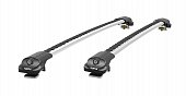 Багажник Turtle AIR-1 Silver на аэродинамических дугах для Toyota Land Cruiser Prado 150