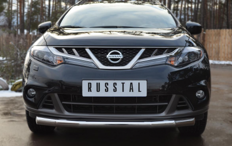 Передняя защита Russtal для NIssan Murano (2010-2015)