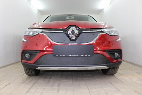 Зимняя защита радиатора ProtectGrille нижняя для Renault Arkana (2019-н.в. Черная)