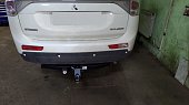 Съемный фаркоп Bizon FA 0995-E под квадрат 50х50 для Mitsubishi Outlander (2012-2017)