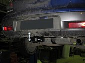 Съемный фаркоп Bizon FA 0958-E под квадрат для Mitsubishi Outlander (2003-2007)