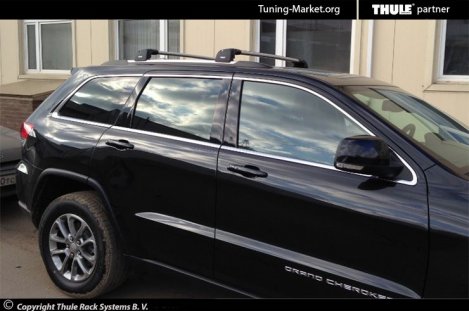Багажник Thule WingBar Edge на интегрированных дугах для Jeep Grand Cherokee
