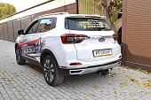 Съемный фаркоп PTGroup под квадрат 50х50 для Chery Tiggo 4 (2021-н.в.)