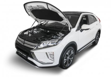 Газовые упоры (амортизаторы) капота Rival для Mitsubishi Eclipse Cross