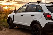 Багажник Thule SmartRack на стальных дугах для Opel Antara (2006-2017)