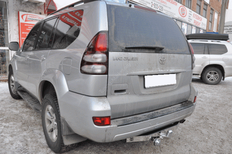 Фиксированный фаркоп Baltex для Toyota Land Cruiser Prado 120
