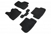 Коврики в салон Seintex EVA 3D ромб для Seat Leon (2013-н.в.)