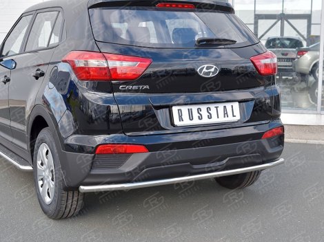 Задняя защита Russtal для Hyundai Creta