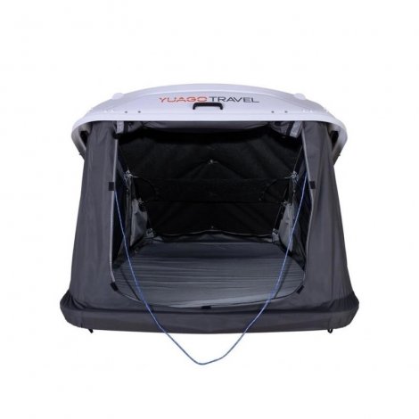 Автопалатка (багажный бокс-палатка) Yuago Travel белый матовый (215x144x39 см)