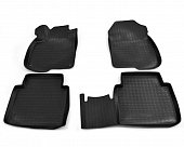 Ковры салонные полиуретан "NorPlast" для Honda CR-V (2017-2022) черные