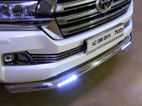 Передняя защита TCC для Toyota Land Cruiser 200
