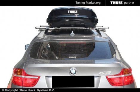 Багажник Thule WingBar на аэродинамических дугах для BMW X6 (E71)