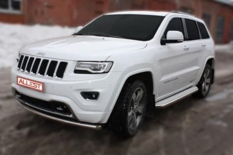 Передняя защита ALLEST для Jeep Grand Cherokee (2013-2015)