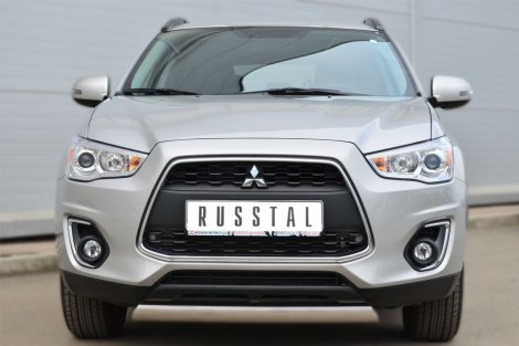 Передняя защита Russtal для Mitsubishi ASX (2012-2015)