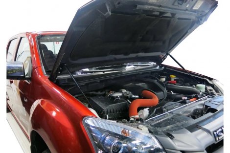 Газовые упоры (амортизаторы) капота Rival 2A.ST.9101.1 для Isuzu D-Max (2012-2021)