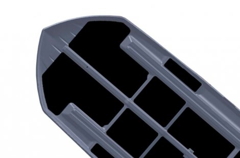 Бокс на крышу Thule Dynamic L 900 глянцевый титан (235x94x35 см)