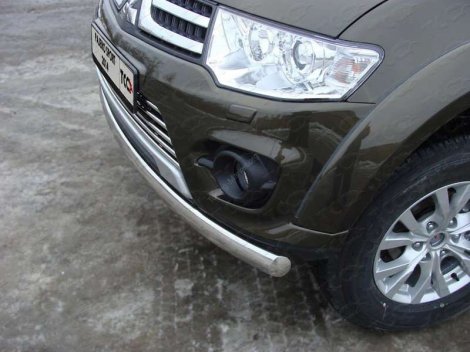 Передняя защита ALLEST для Mitsubishi Pajero Sport (2013-2015)